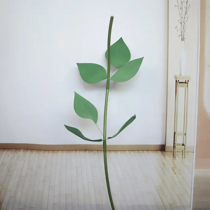Poteau de support de fleurs artificielles géantes
