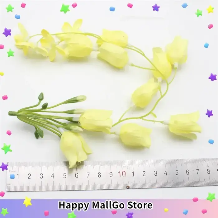 Nouvelle fleur artificielle de muguet pour décoration de plafond de mariage et de banquet