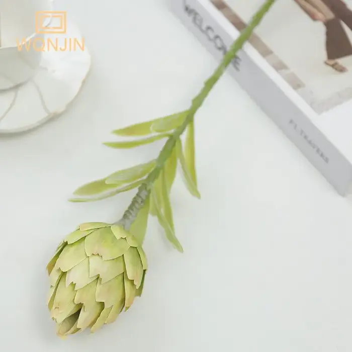 WQNJIN – Bouquet de fleurs artificielles de marguerite jaune