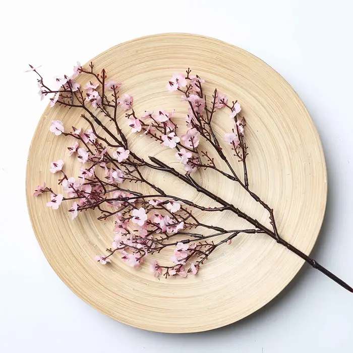 50CM souffle de bébé fleur artificielle soie gypsophile longues Branches décor à la maison plantes f
