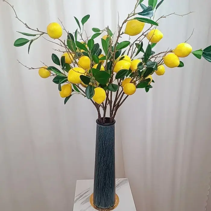 Branche de citron artificielle