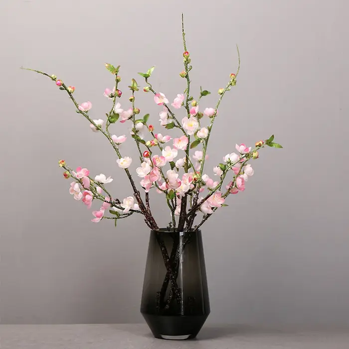 Branches de fleurs artificielles en soie