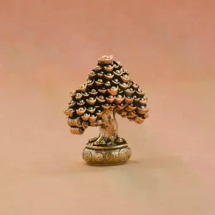 Ornements d'arbre de Fortune en laiton