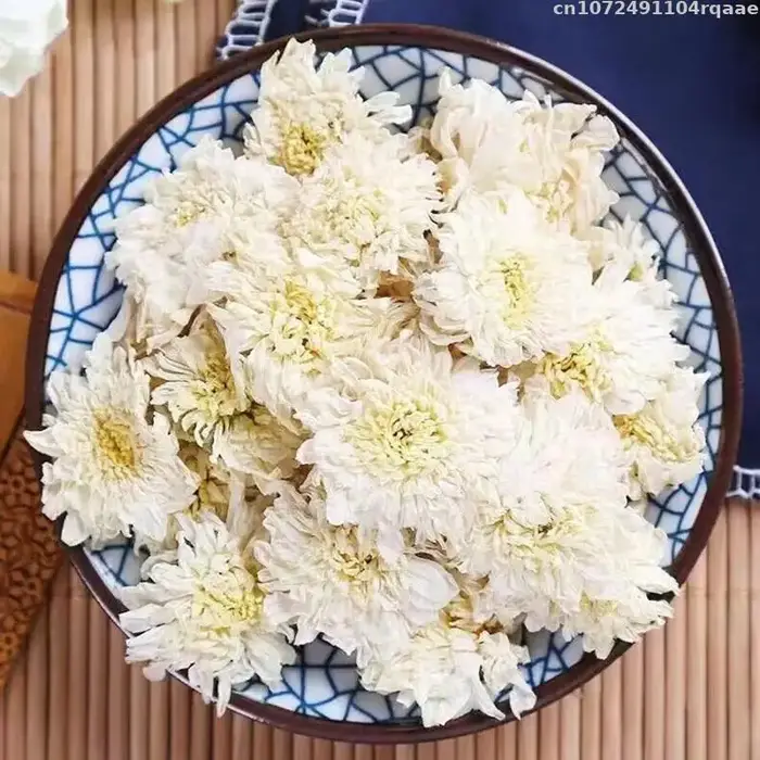Matériel de simulation pour la fabrication de fleurs, fleur de chrysanthème blanc pour la décoration intérieure, ornement de vase de mariage