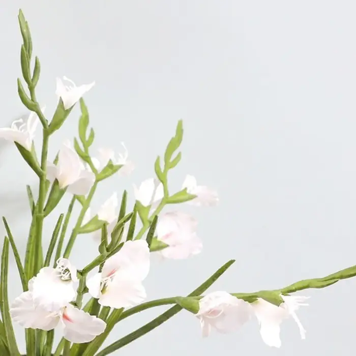 Fleurs de soie orchidée