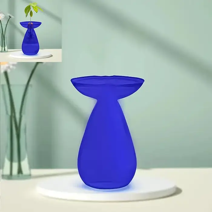 Vase hydroponique en verre Transparent coloré d'avocat, Vase de démarrage de graines d'avocat, Kit d