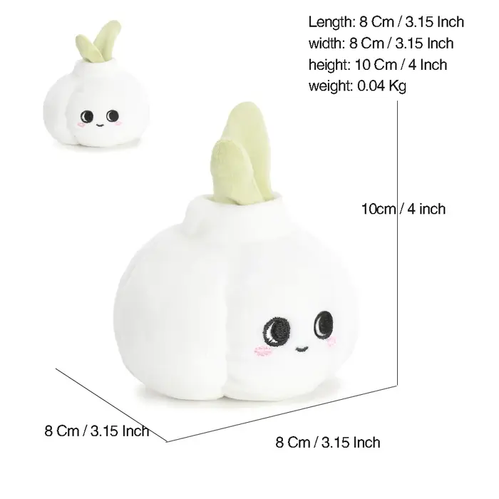 Simulation créative légumes série jouets en Peluche bébé apaiser jouets apaisants Peluche poupée