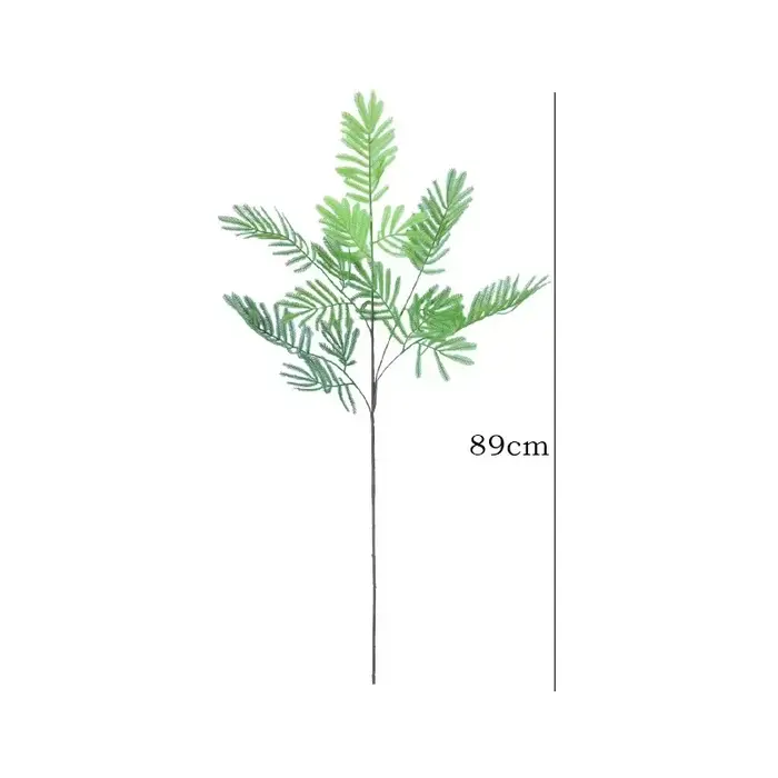 Plante de Mimosa Artificielle pour Centre Commercial Rustique