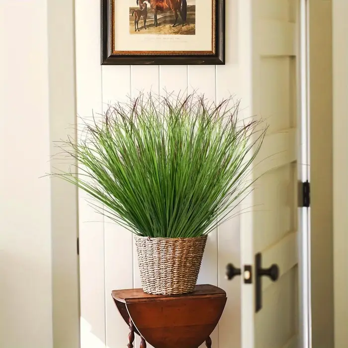 14 pièces plantes d'herbe artificielle