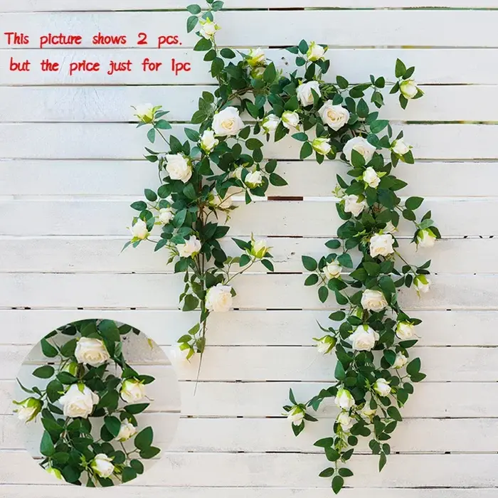 InjStar-Fausses fleurs de vigne artificielles