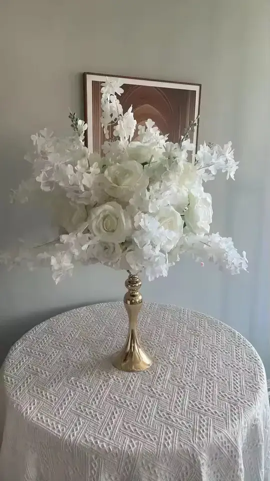 Fleurs de cerisier simulées, arrangement floral, décoration de salon, de mariage, de maison, arrière