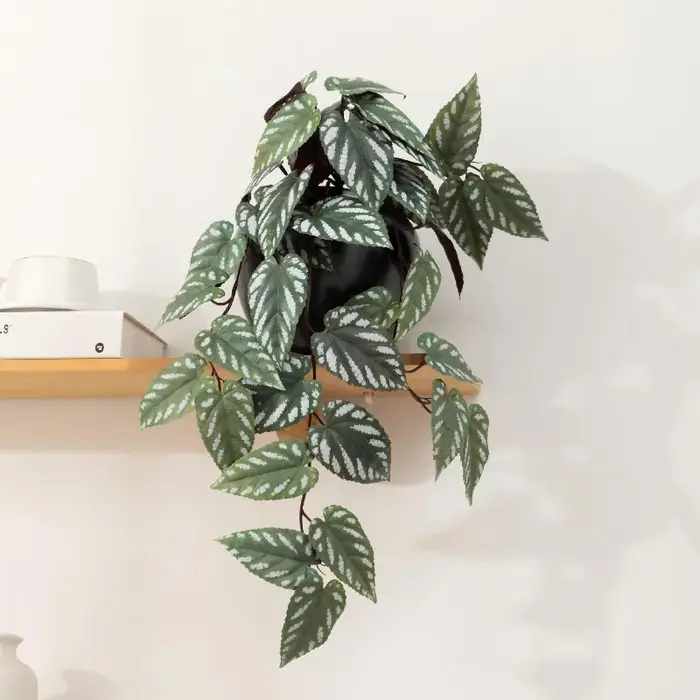 3 plantes artificielles en soie