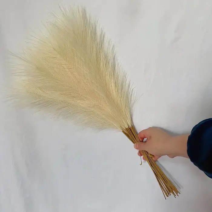 Pampa moelleux pour la décoration de la maison, Boho Decor, fausse plante, roseau simulé, fête de ma