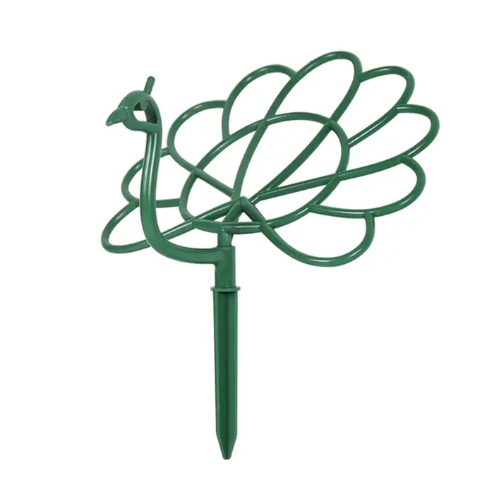 Nouveau support de plante en forme de paon pour extérieur, treillis, cadre de support pour plantes g