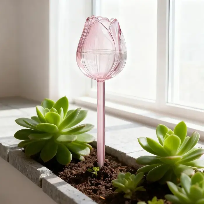1/4 ampoules d'arrosage automatique pour plantes tulipes