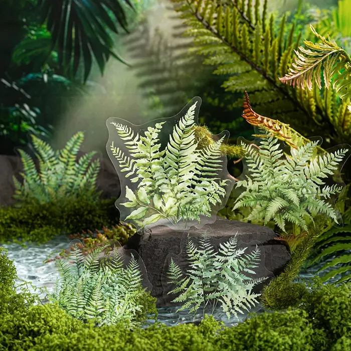 Pack d'autocollants plantes naturelles