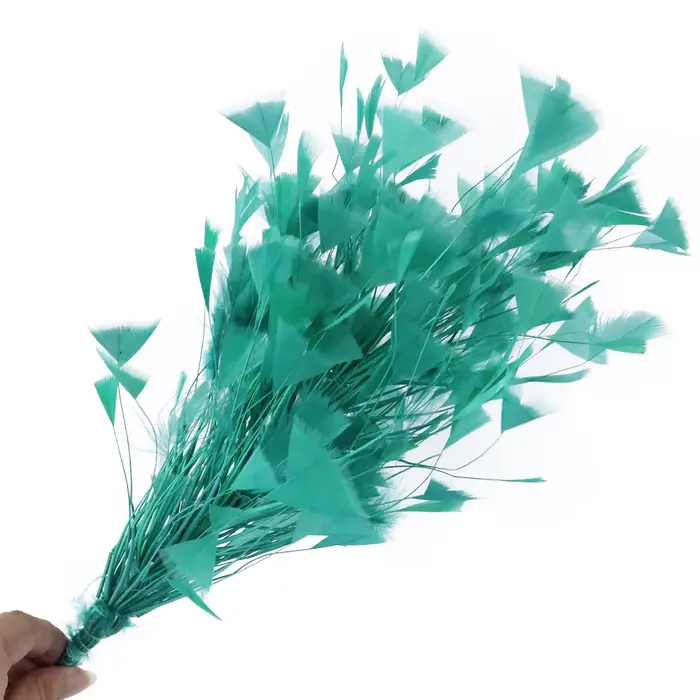 Fleurs de plumes de dinde de haute qualité 25-30CM pour la maison