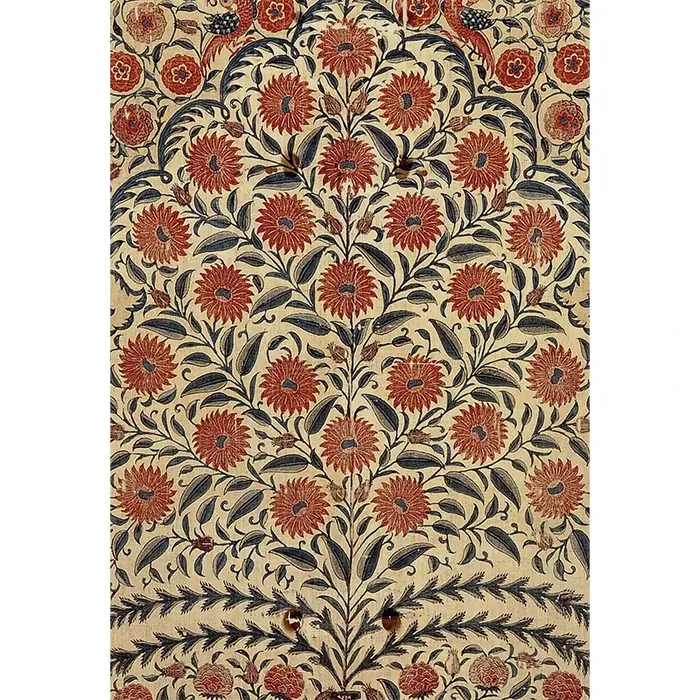 Art populaire indien imprimé Floral persan Vintage arbre de vie fleur de Lotus impressions sur toile peinture mur Art affiche décor à la maison Cuadros