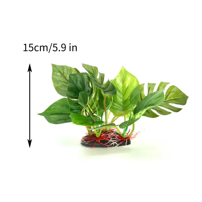 Plantes artificielles de décoration d'aquarium