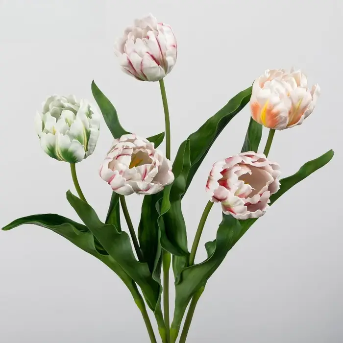 5 pièces de fleurs artificielles de haute qualité