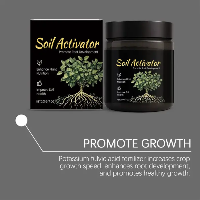 Activateur de sol pour plantes