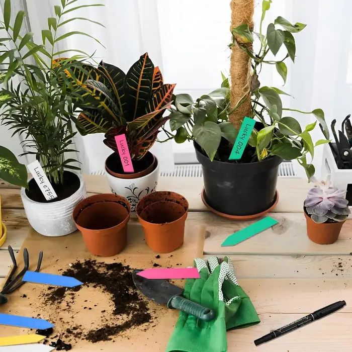 Étiquettes de plantes imperméables