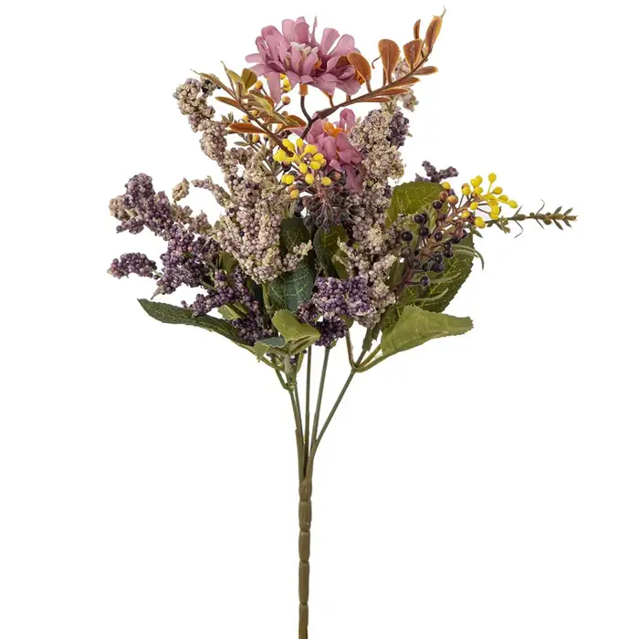 Fleurs Artificielles Chrysanthème Herbe à Bulles DIY Saint-Valentin Fête Maison Chambre Extérieur Jardin Décoration Mariage Bouquet de Mariée Cadeaux