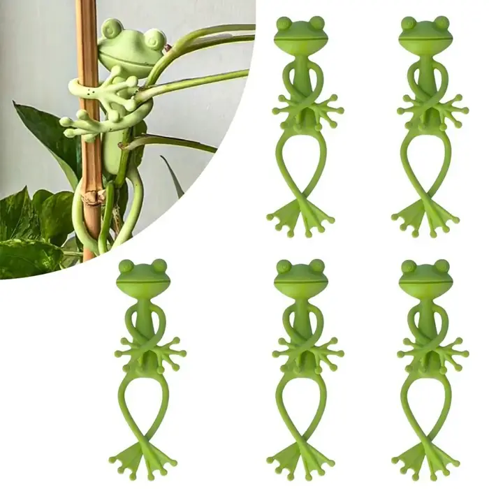 Lot de 5 Supports pour Tomates – Piquets de Soutien pour Pots de Jardin Intérieur/Extérieur – Accessoires de Jardinage