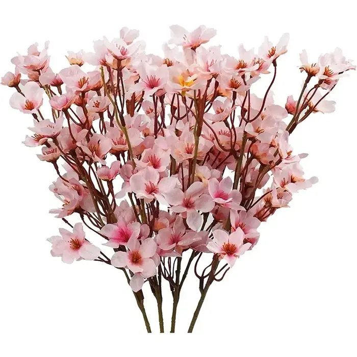 1/2 pièces fleur de cerisier artificielle