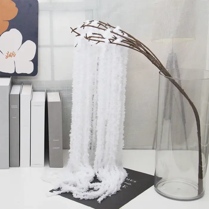 Fleur éternelle suspendue, fleurs sèches pour amoureux, larmes, décoration douce, Mariage, maison, m