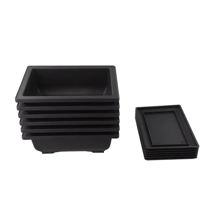 Système de Drainage de Pot de bonsaï, 6 pièces, Pot de fleur violet, système de Drainage de Pot de f