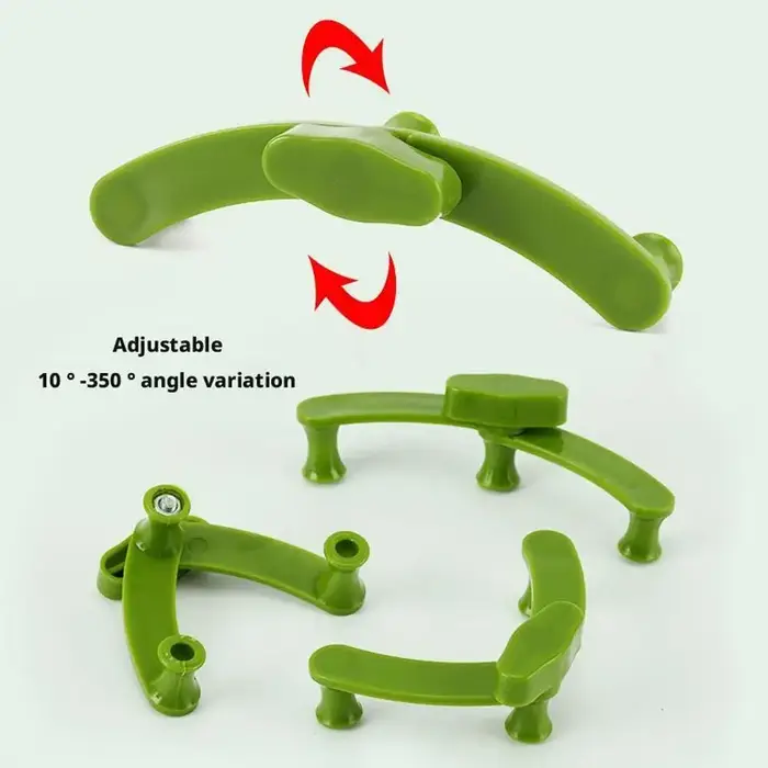 Clips de cintreuse de branches de plantes réutilisables