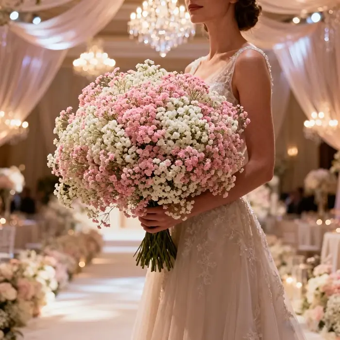 Lot de 1380 fleurs - Bouquet