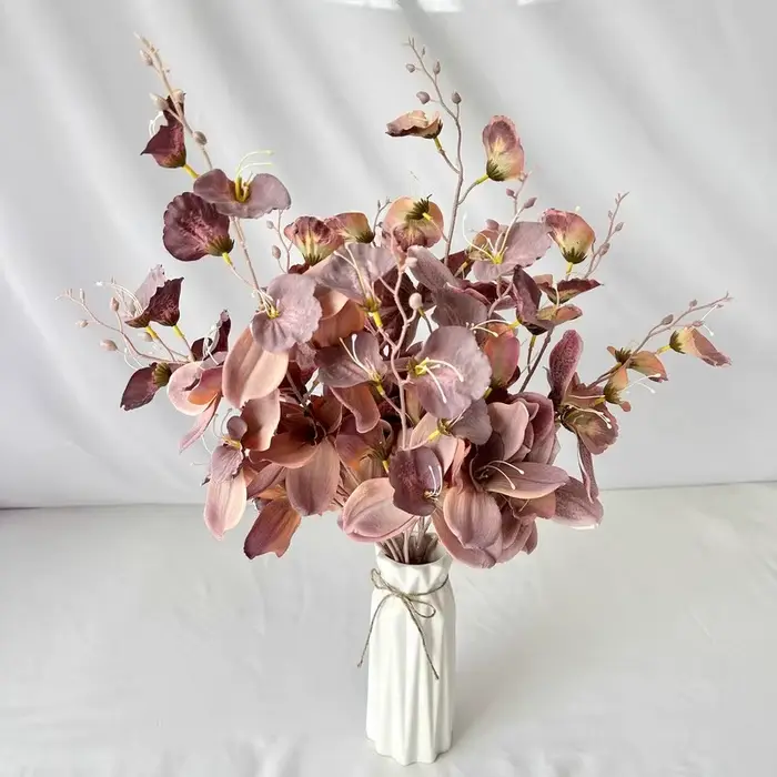 Bouquet de fleurs d'orchidée rose