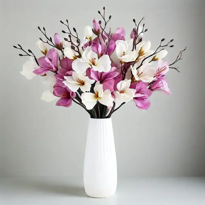 Bouquet de magnolia Gladiolus artificiel