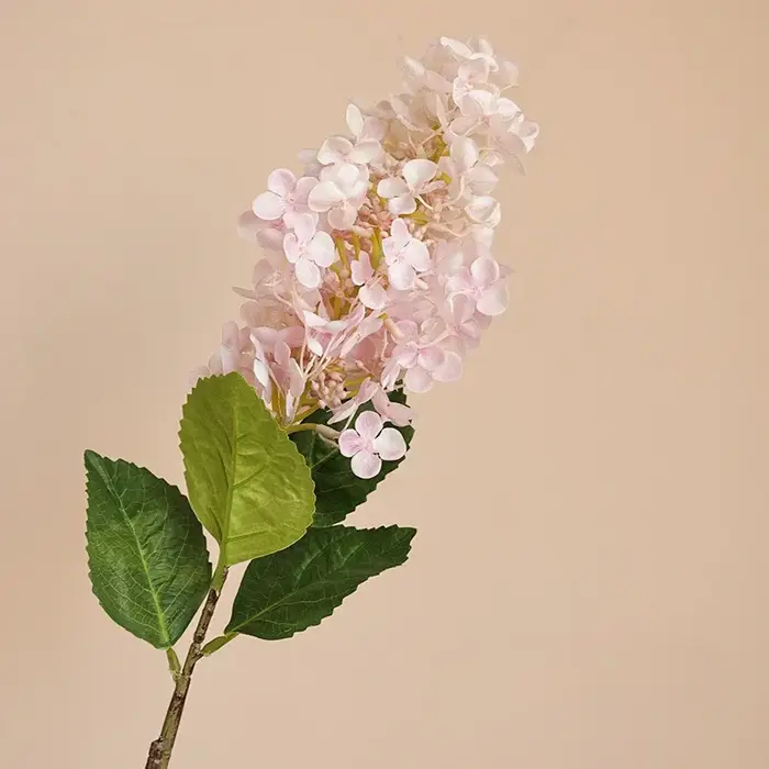 Simulation de fleurs en soie, pagodes bouddhistes, hortensia, décoration de jardin, branche de pagod