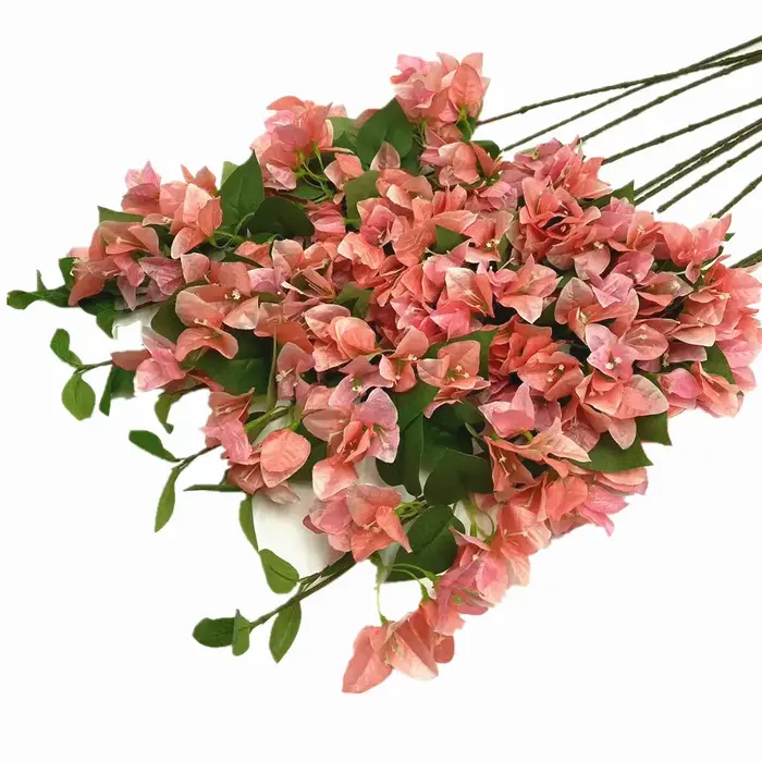 20 pièces artificielle escalade Bougainvillea fleur vigne 80 cm de Long soie