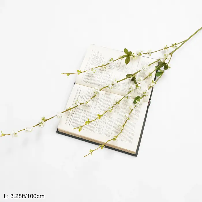 XUELY X8887 Branche de saule artificielle, plante décorative pour toile de fond de mariage, arrangem