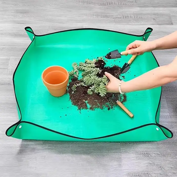Tapis de transplantation pour pots de fleurs