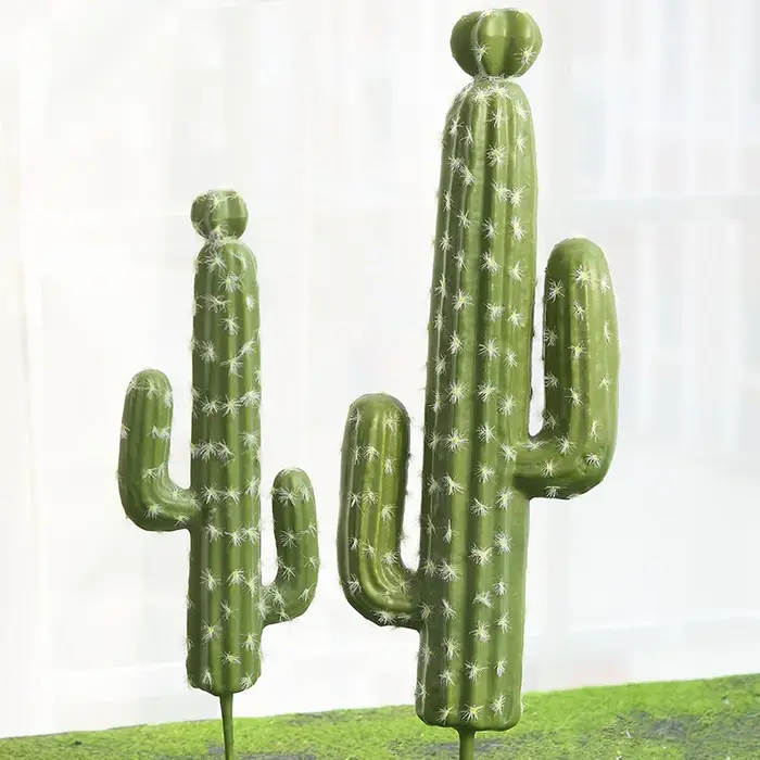 Grand Cactus artificiel fausse fleur succulentes fenêtre jardin décoration bricolage Art embellissement hôtel salon