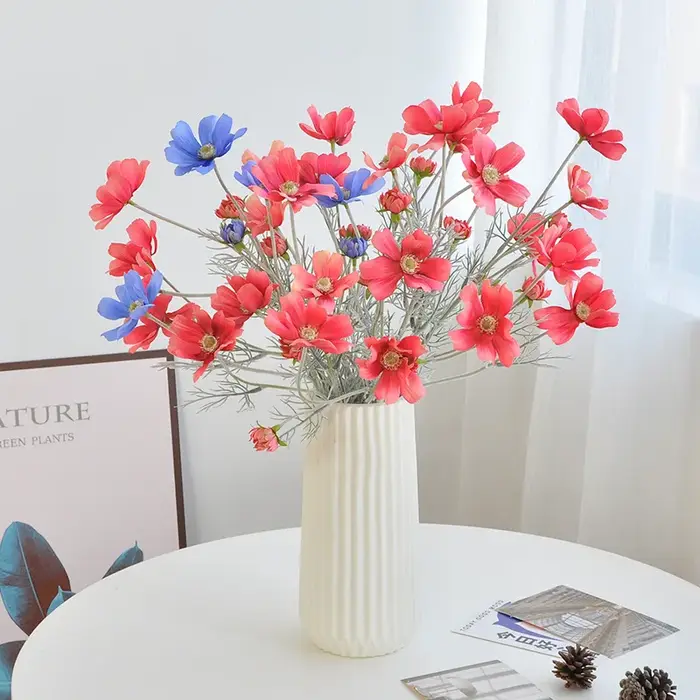 Fleur de Sanger Artificielle en Velours