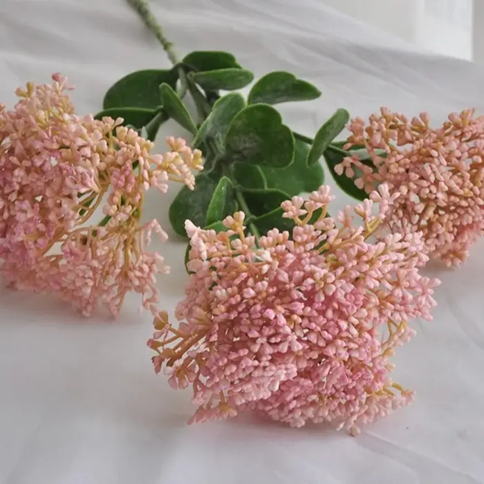 Fruits d'hortensia artificiels 58CM
