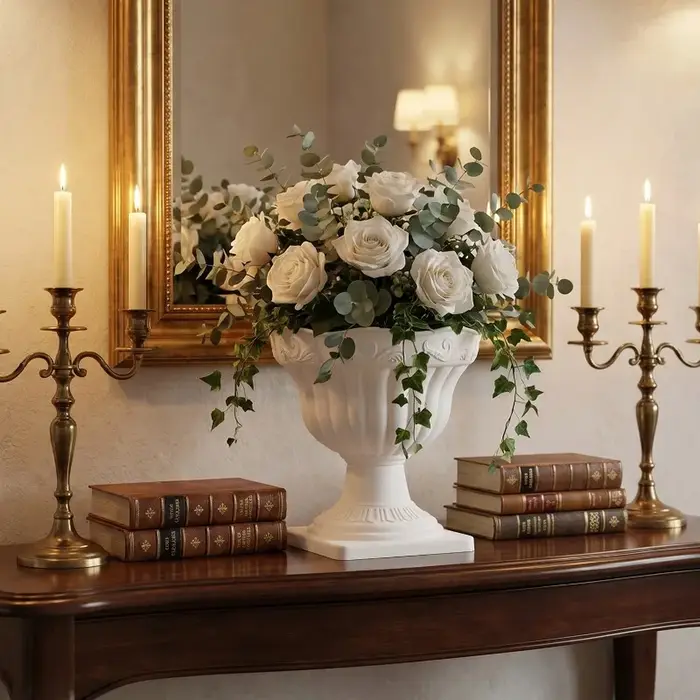 Vase en plastique pour plantes