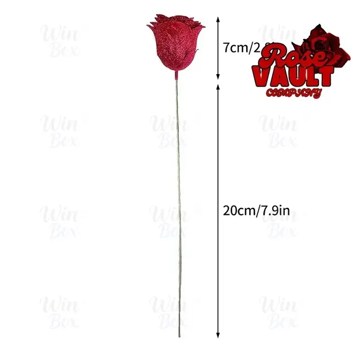 Bouquet artificiel scintillant 2026