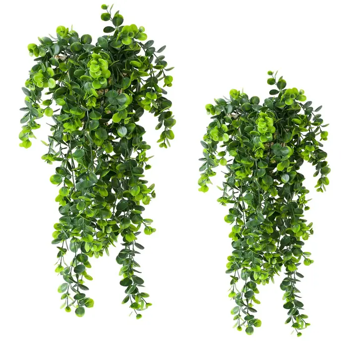 Plante verte artificielle d'eucalyptus
