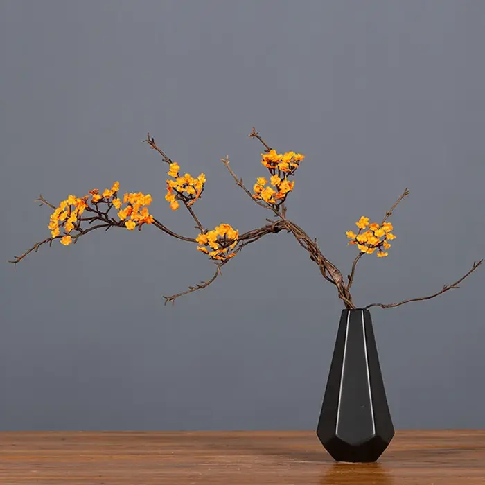 Fleurs artificielles en soie