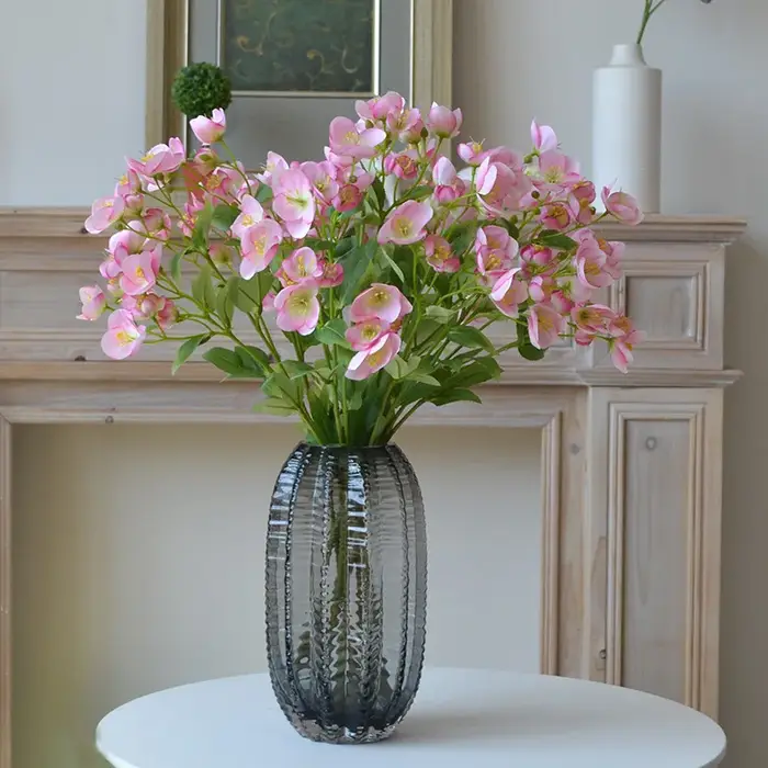Branches de Hellébore Artificielles pour Décoration de Jardin