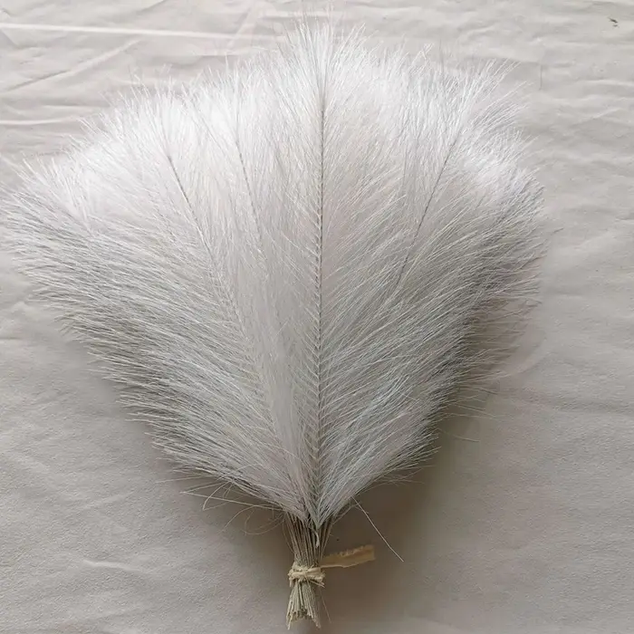 10/50 pièces d'herbe de la pampa artificielle pour la maison