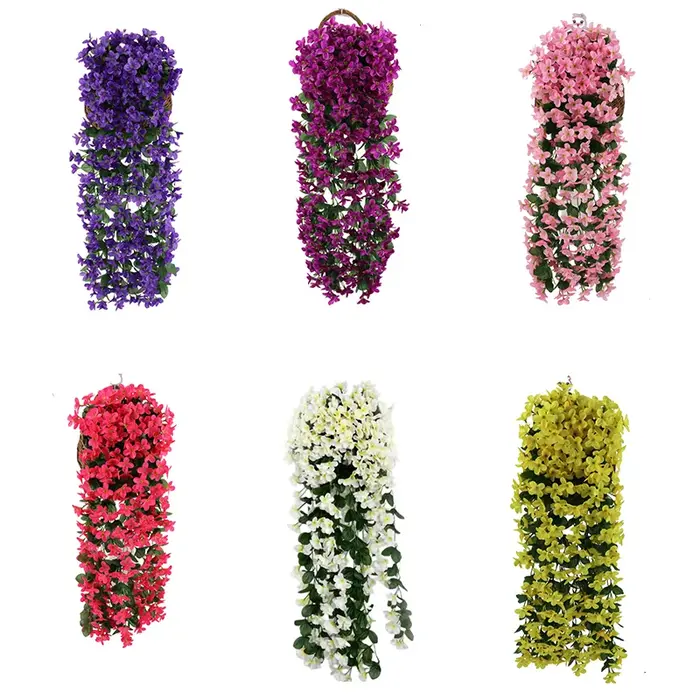 Fleur artificielle violette de 70 cm pour fête
