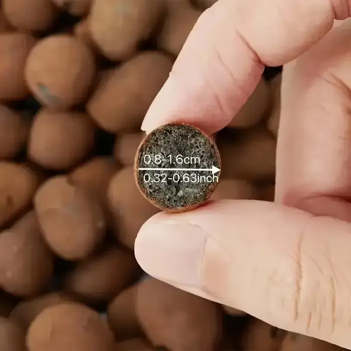 Boules d'argile hydroponique réutilisables de 1 lib